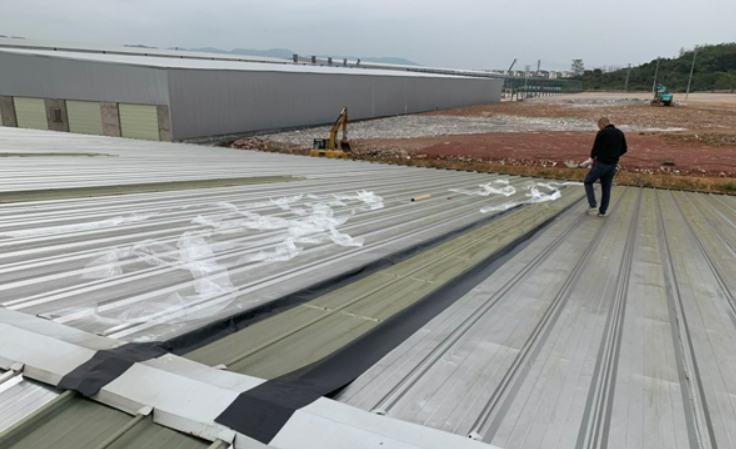 武进厂房屋面防水维修案例